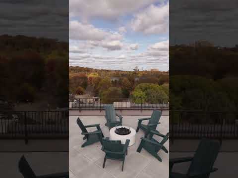 Fall Foliage from the One Park Point Roof Deck!
